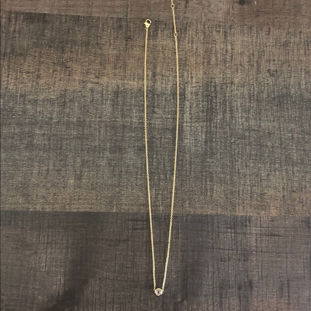 Stella & Dot gold necklace